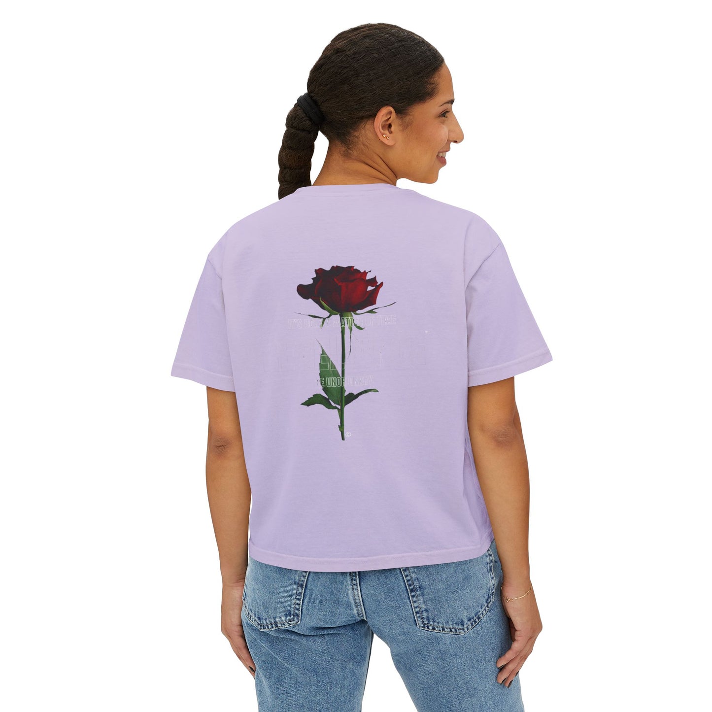 ROSE™--Women's Boxy Tee