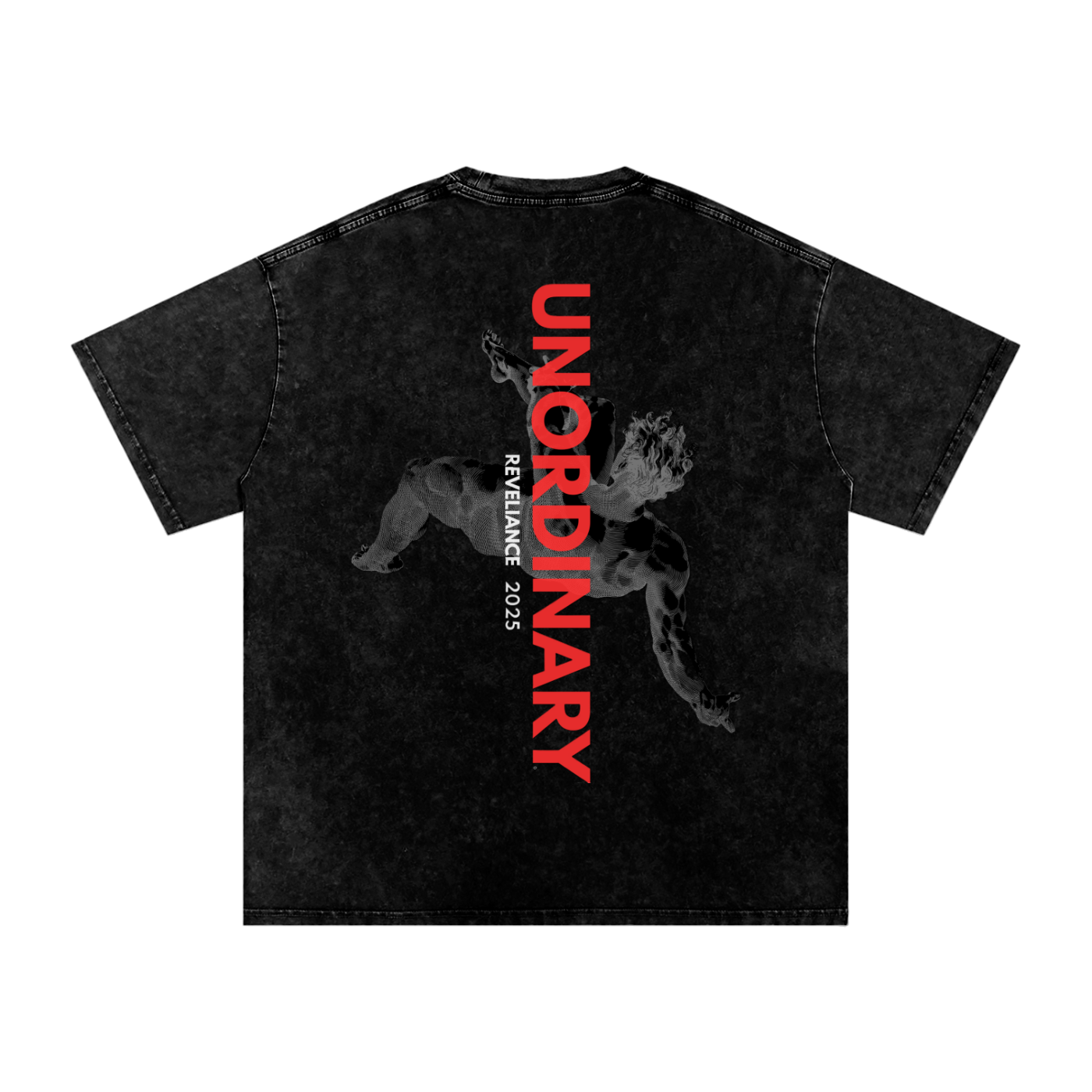 O.G. 2025 UNORDINARY™--Snow Washed Oversized Cotton T-Shirt