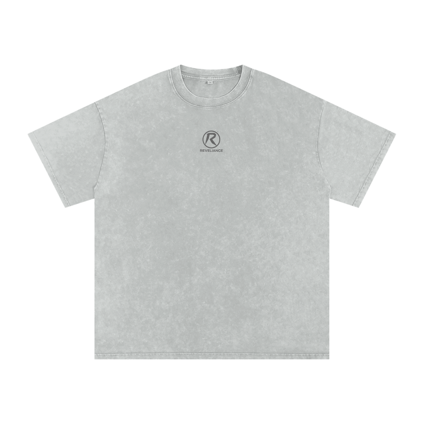Graphic UNORDINARY™--Snow Washed Oversized Cotton T-Shirt