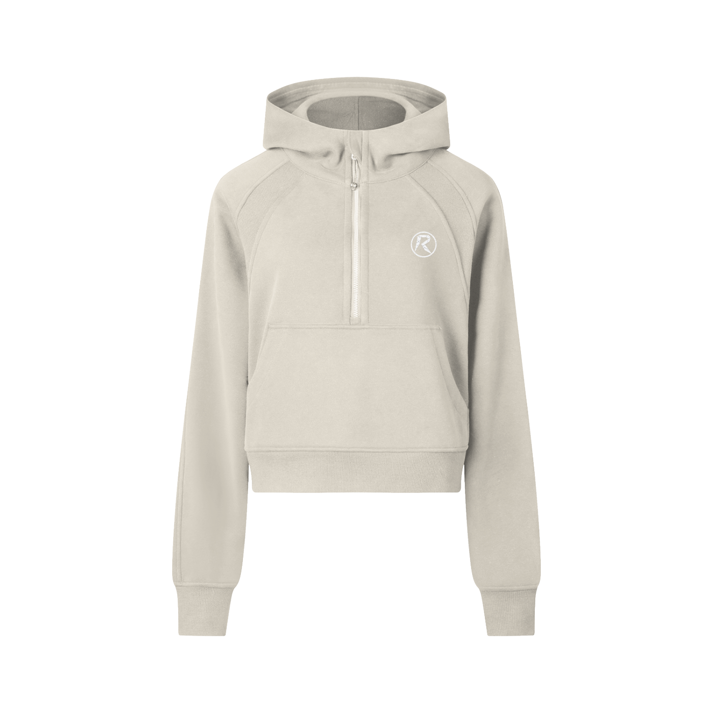 Reveliance Women's Cropped Half-Zip Hoodie