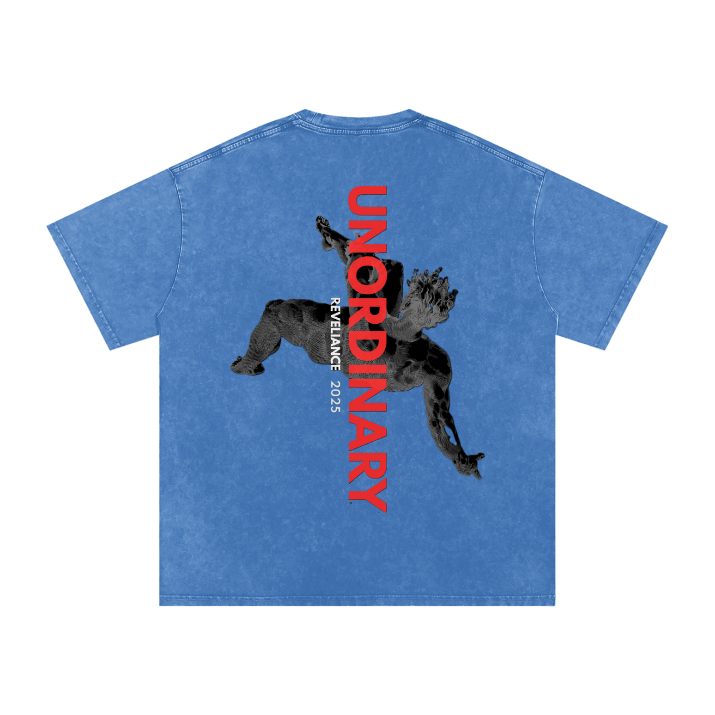 O.G. 2025 UNORDINARY™--Snow Washed Oversized Cotton T-Shirt
