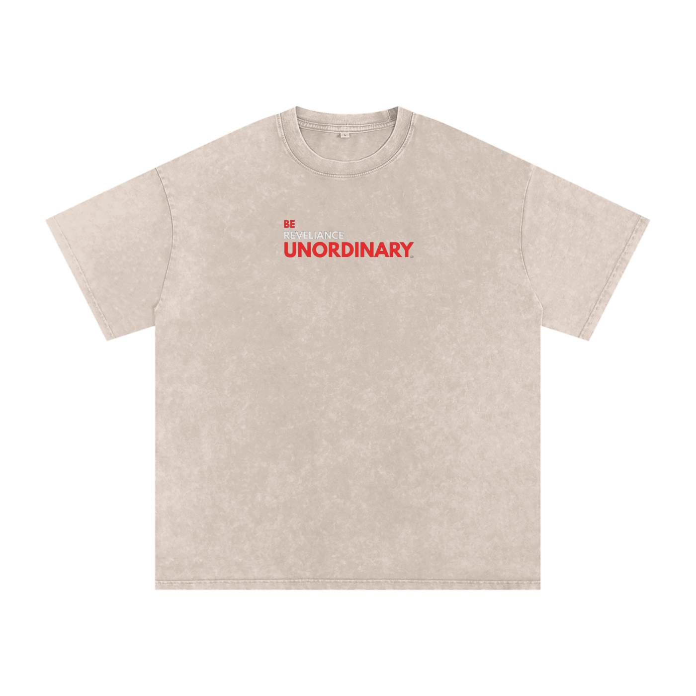 O.G. 2025 UNORDINARY™--Snow Washed Oversized Cotton T-Shirt