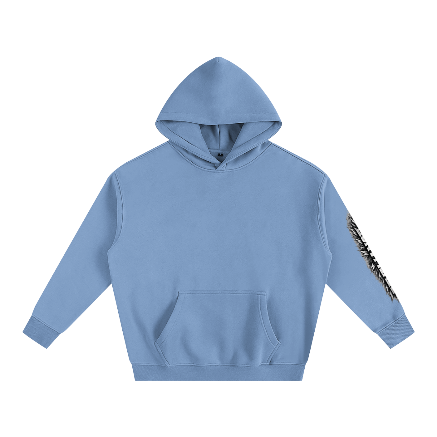TIME...-- Oversize Fleeced Hoodie