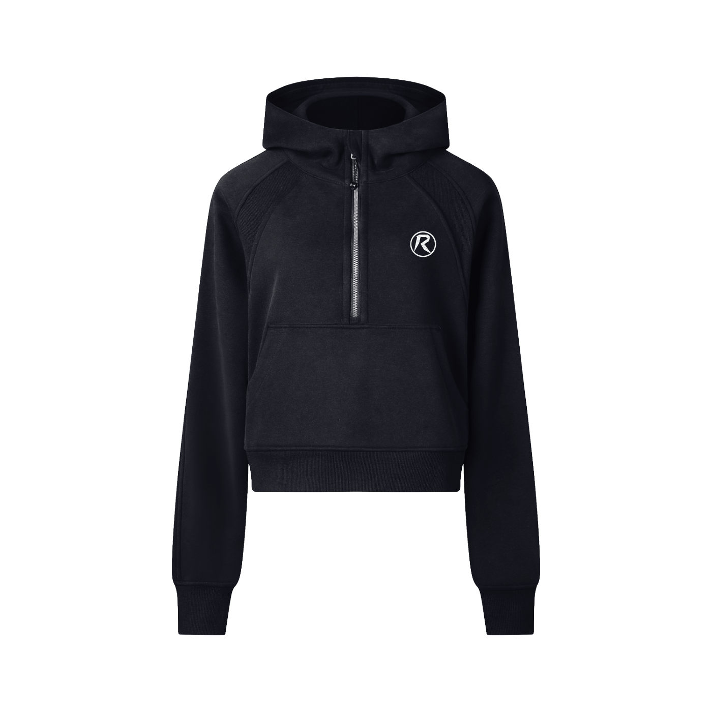 Reveliance Women's Cropped Half-Zip Hoodie